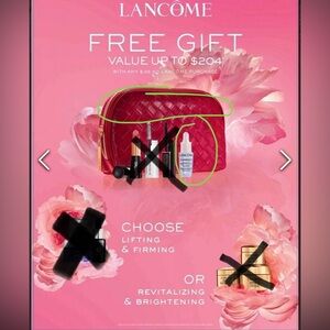 Lancôme makeup gift set